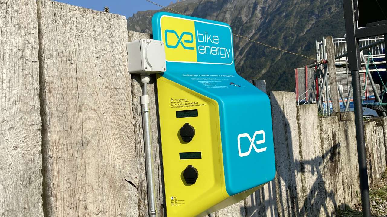 E-Bike Akkuladestation Berggasthaus Edelwyss Weissenberge