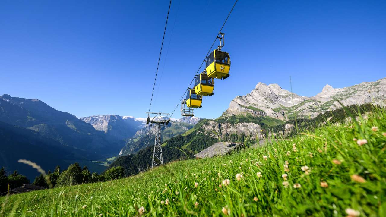 Gondelbahn Hüttenberg - Grotzenbüel, Sportbahnen Braunwald